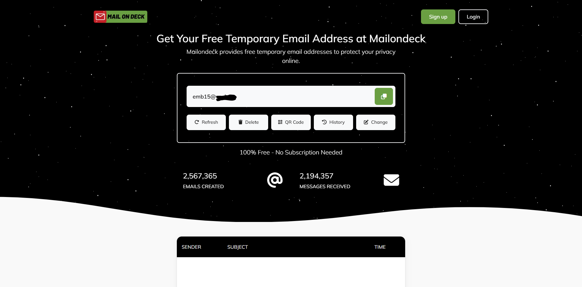 Screenshot 1 of Mail On Deck