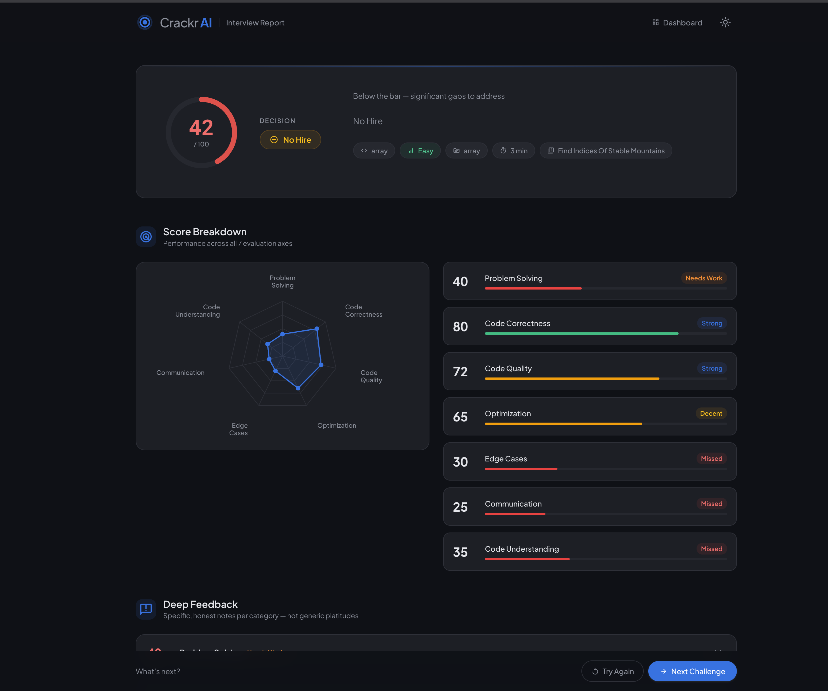 Screenshot 2 of Crackr AI