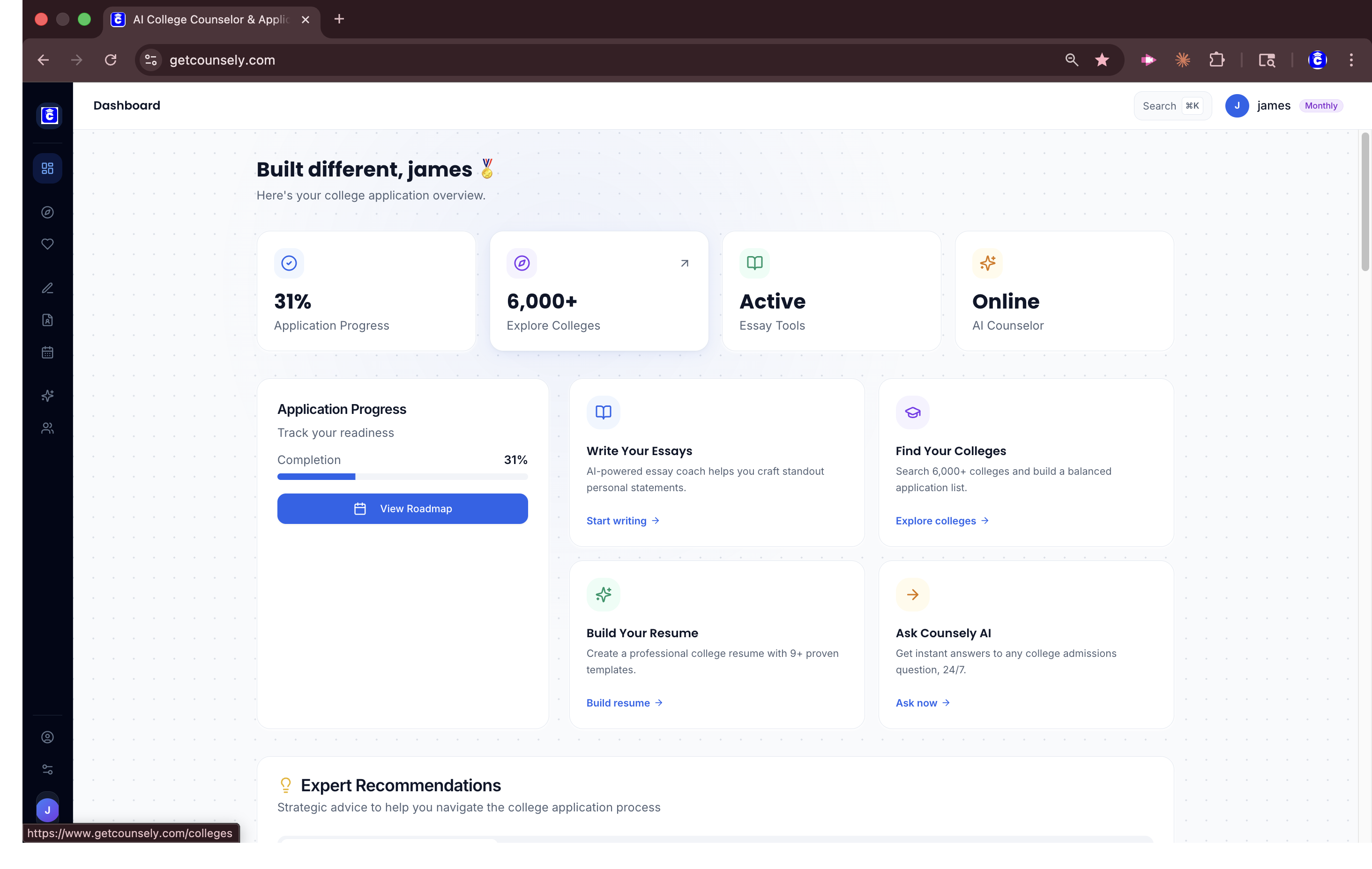 Screenshot 1 of Counsely