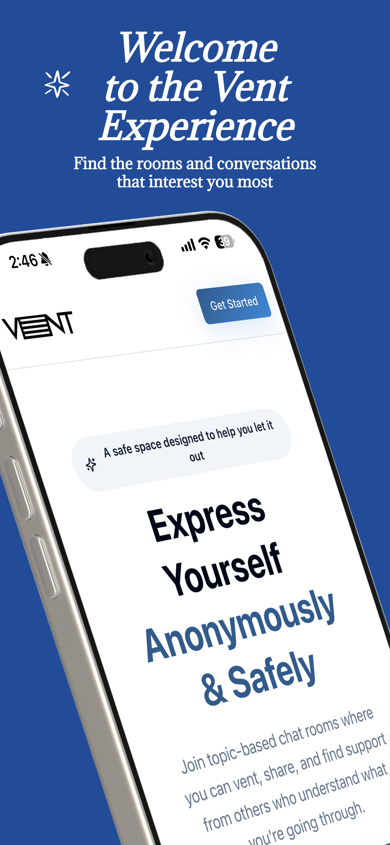 Screenshot 2 of The Vent App