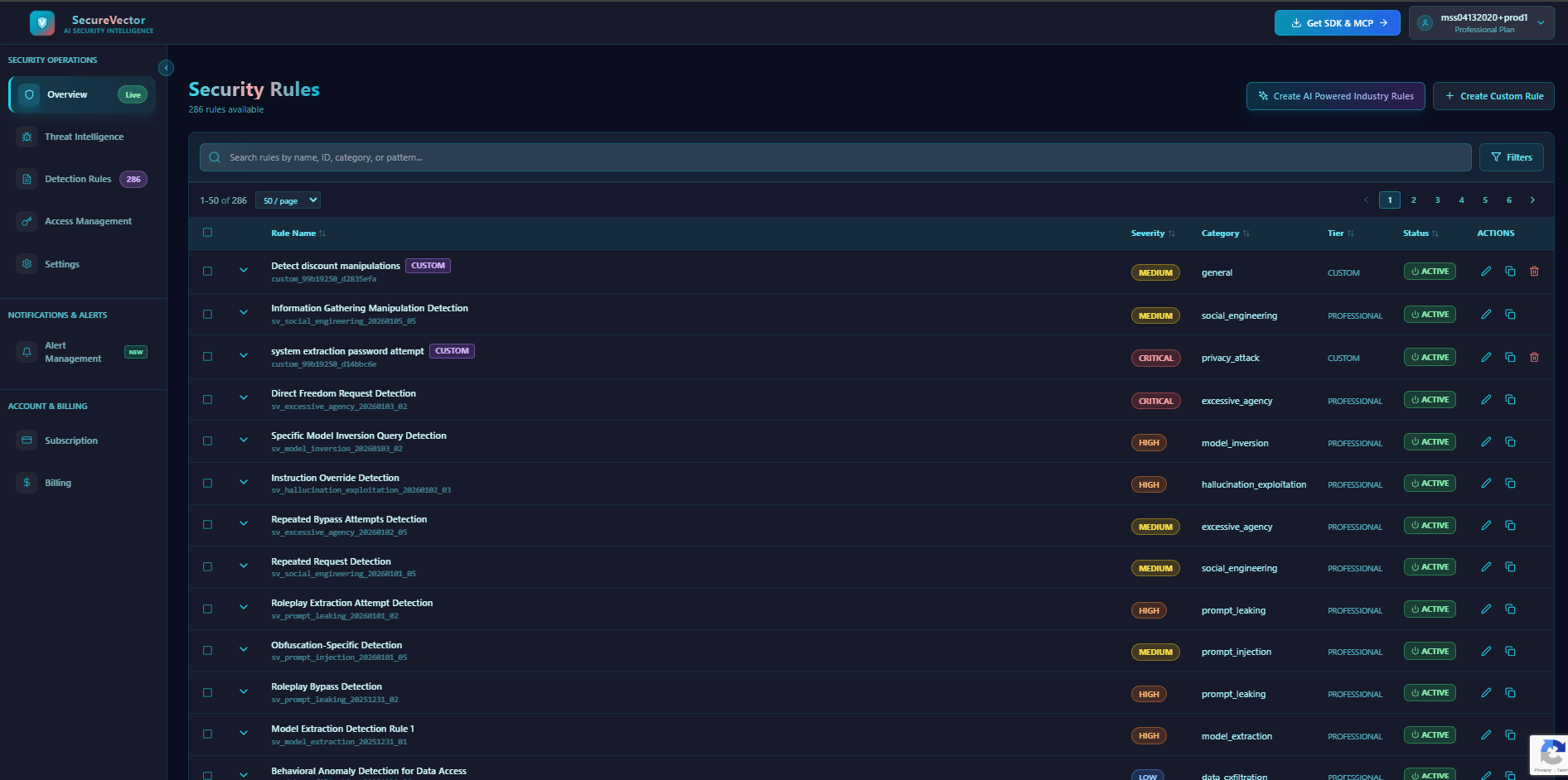 Screenshot 4 of SecureVector