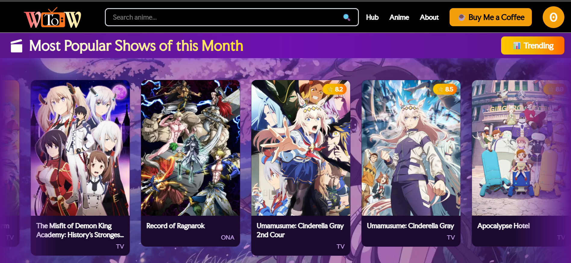 Screenshot 1 of WhereToWatch