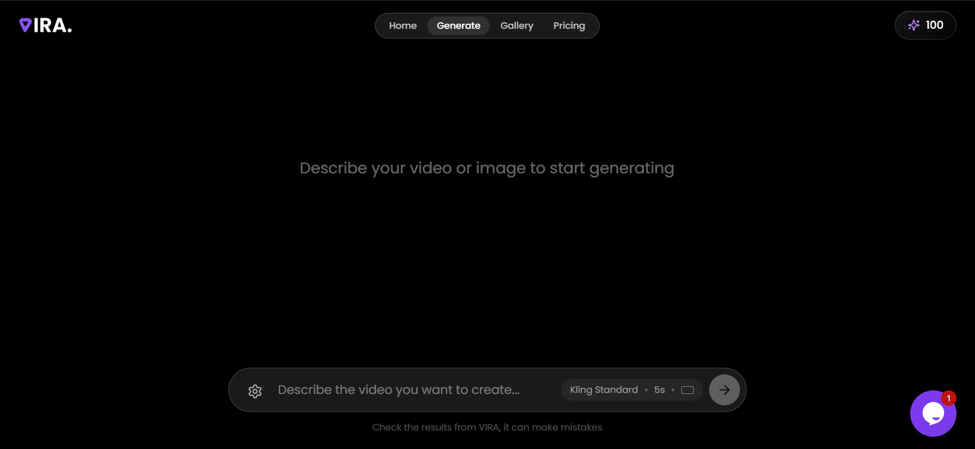 Screenshot 1 of Vira.AI