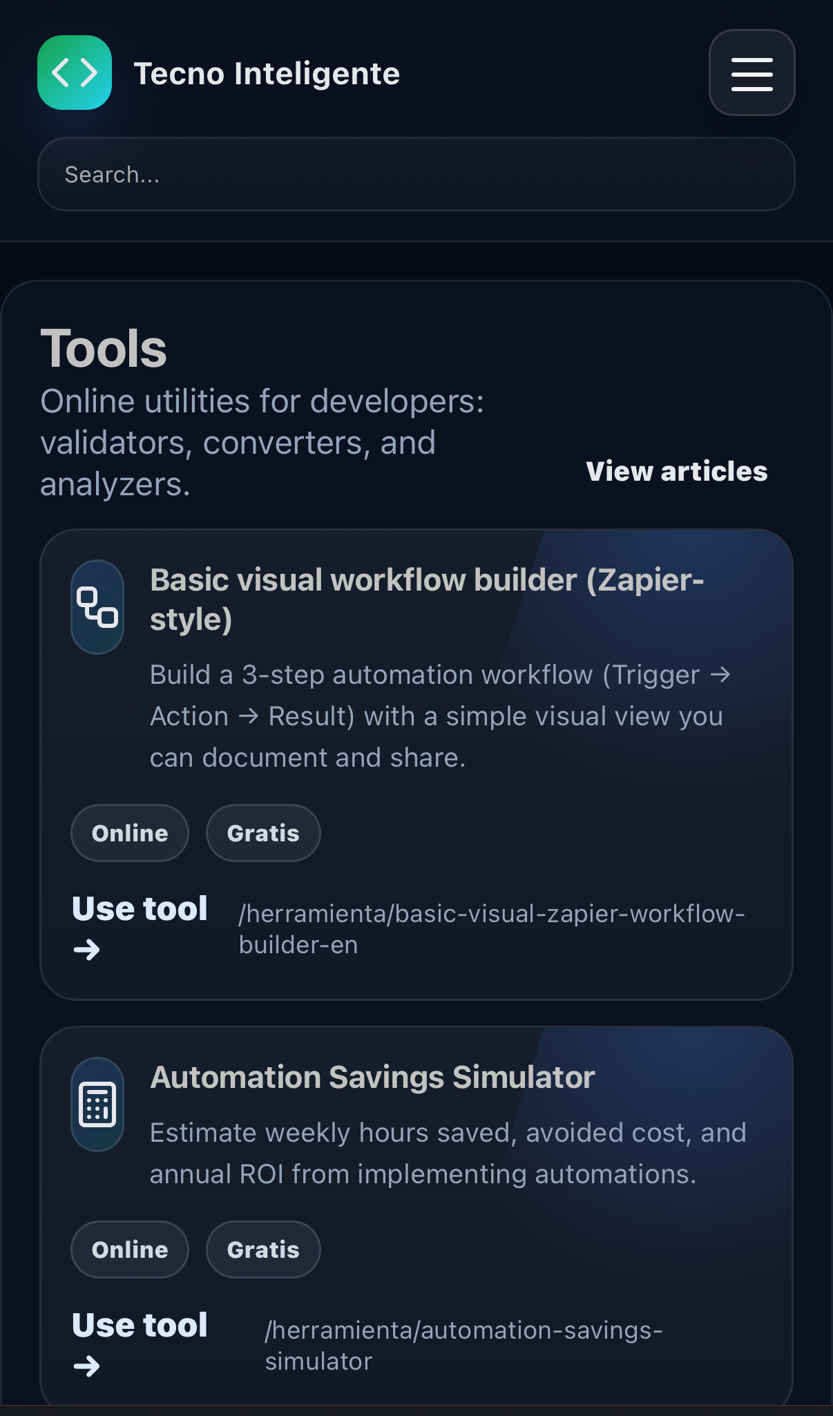 Screenshot 3 of Tecno Inteligente