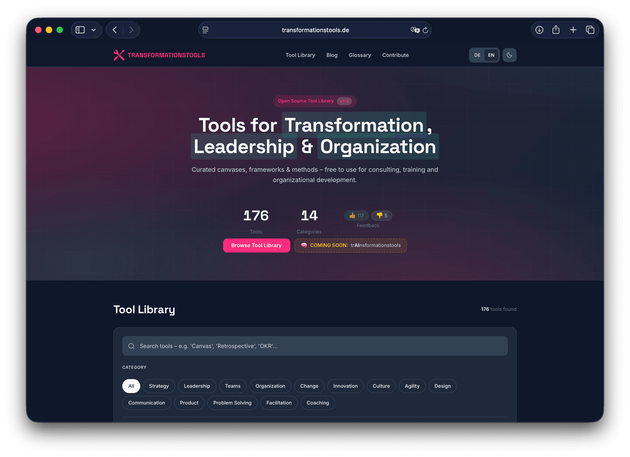 Screenshot 1 of Transformationstools