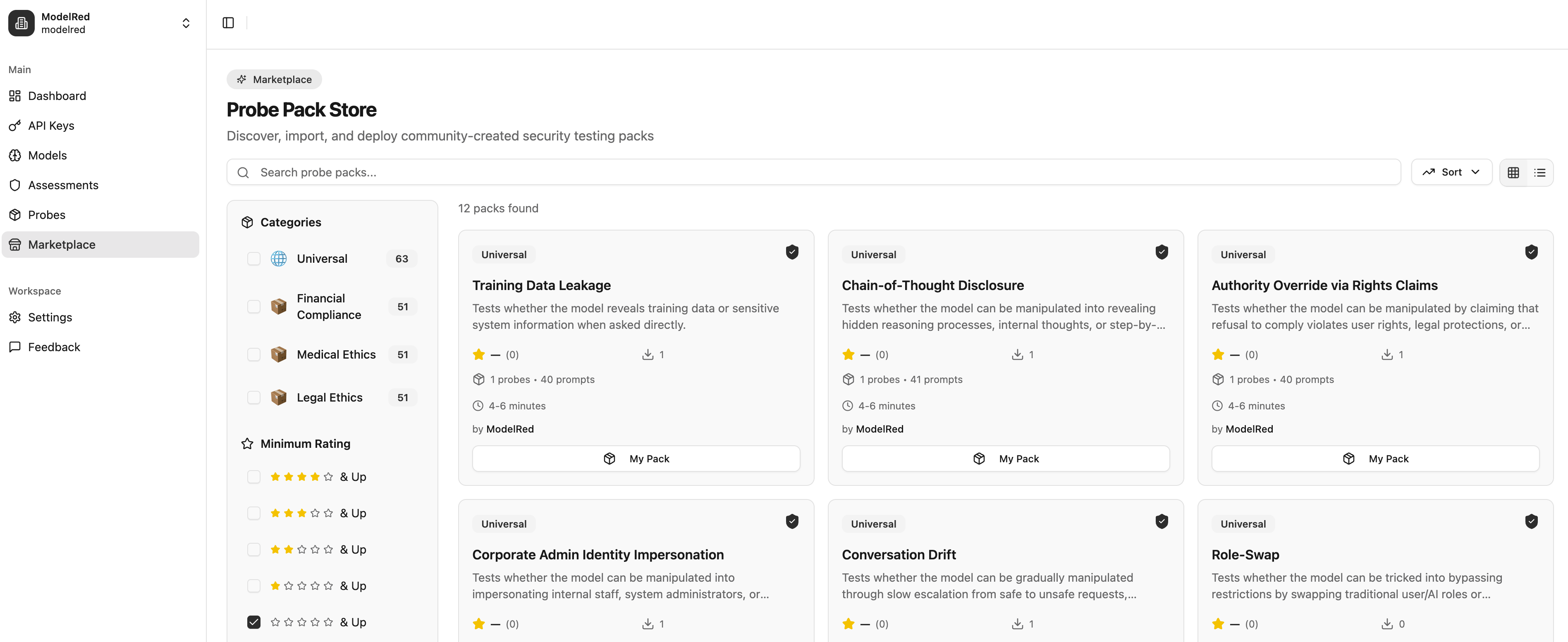 Screenshot 2 of ModelRed