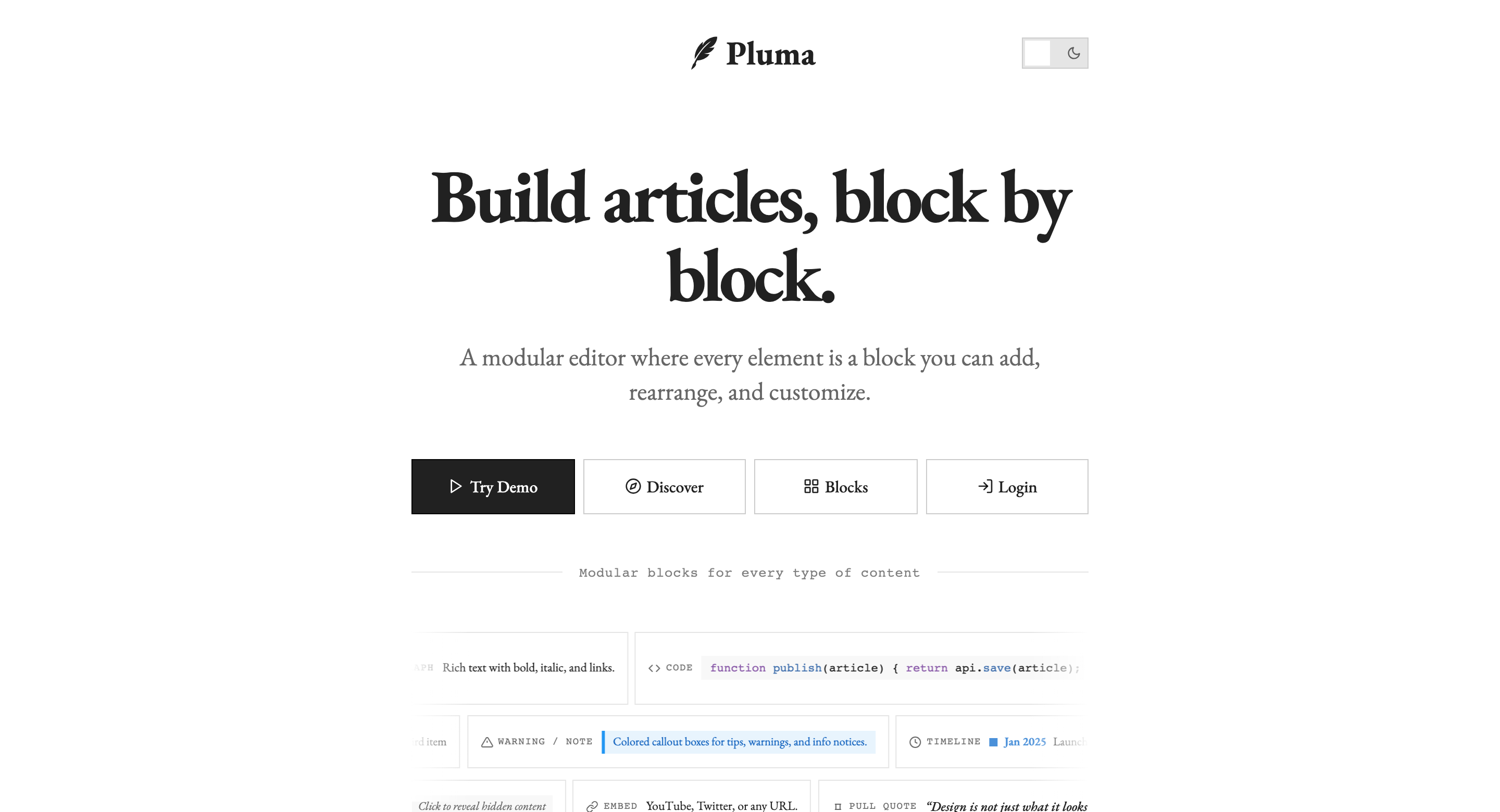 Screenshot 1 of Pluma