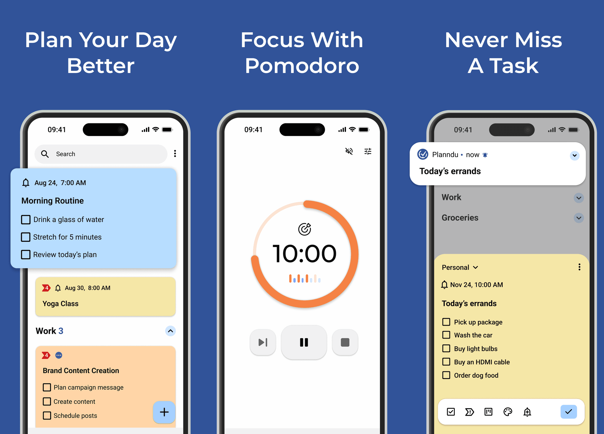 Screenshot 1 of Planndu