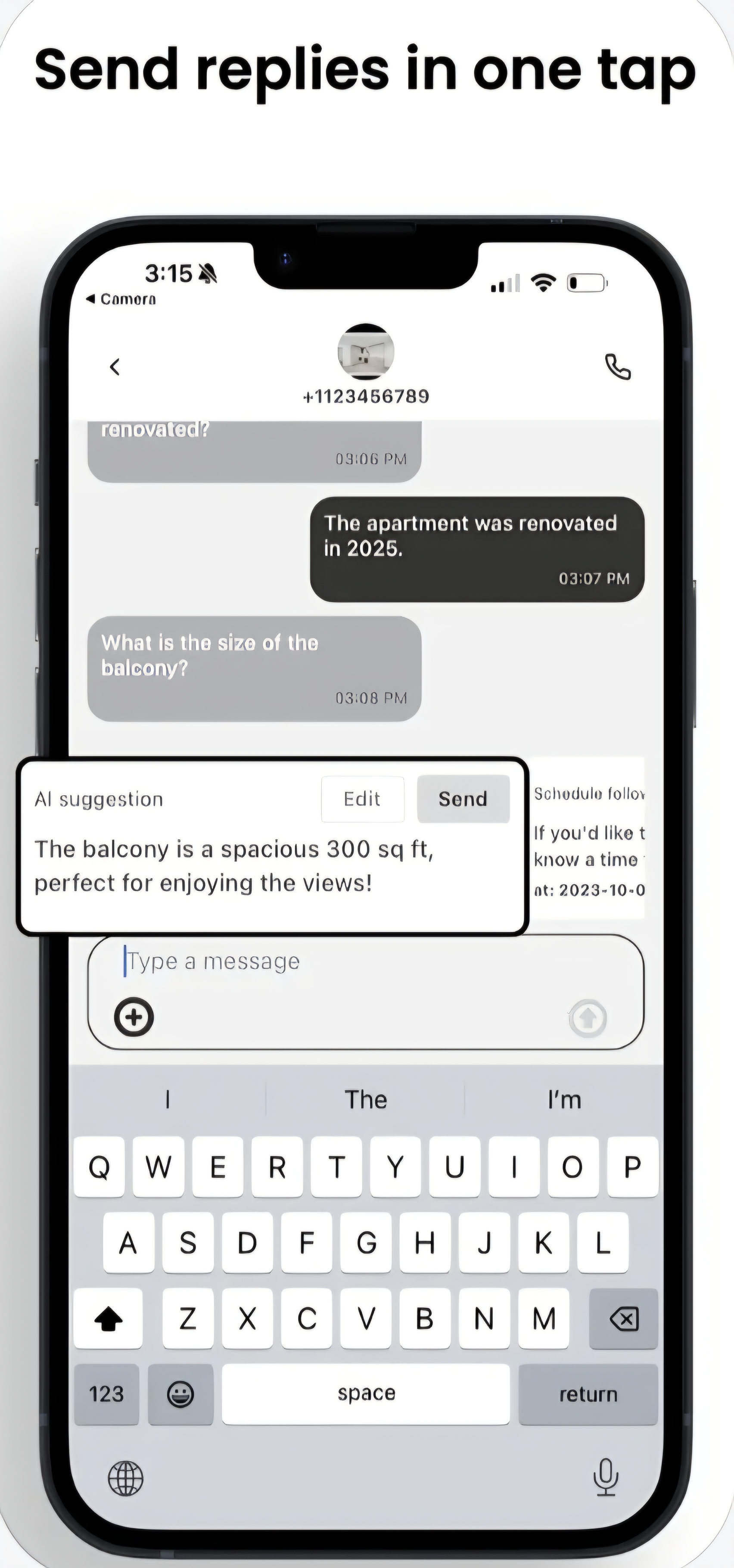 Screenshot 6 of Birdi AI Texting Assistant