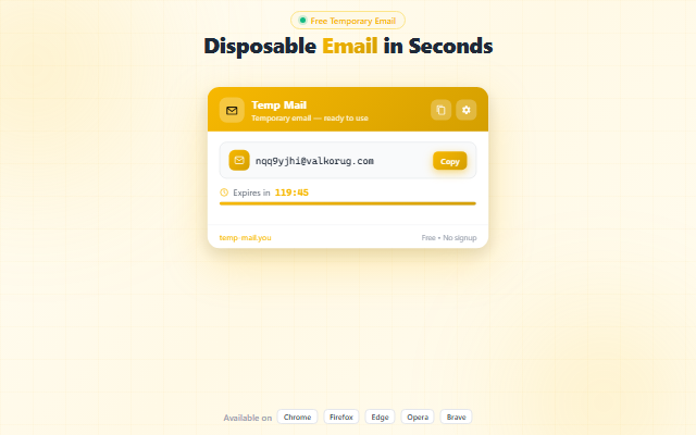 Screenshot 5 of Temp Mail You