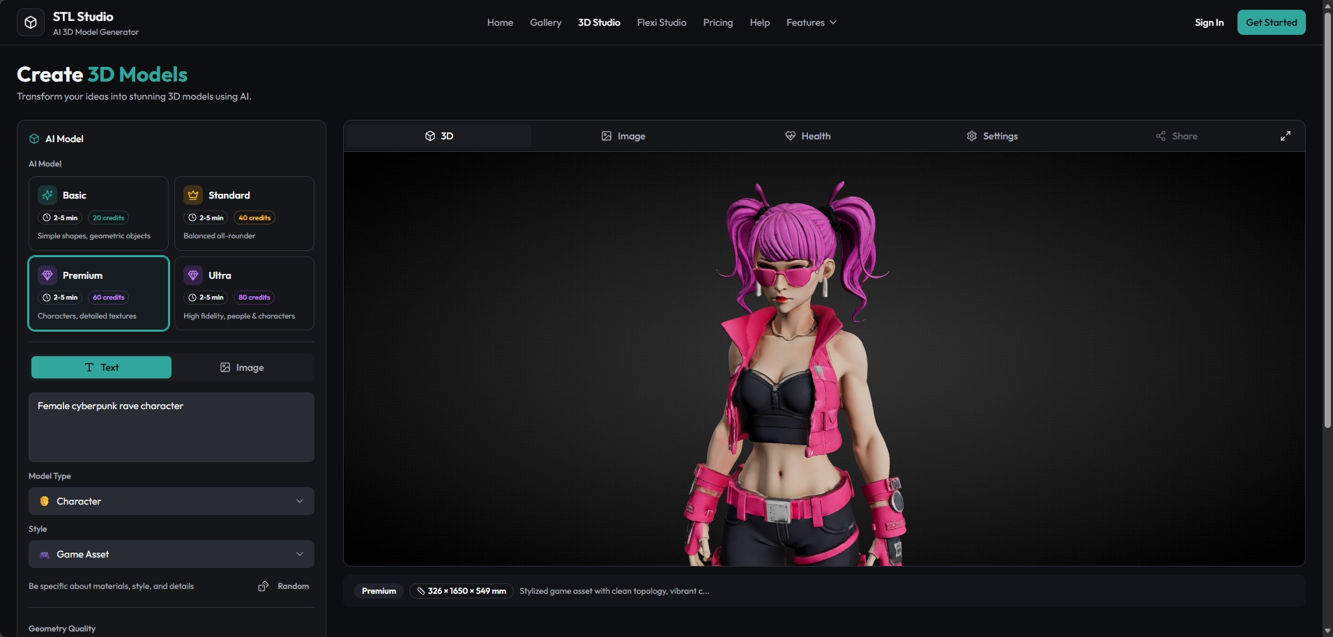 Screenshot 1 of STL Studio