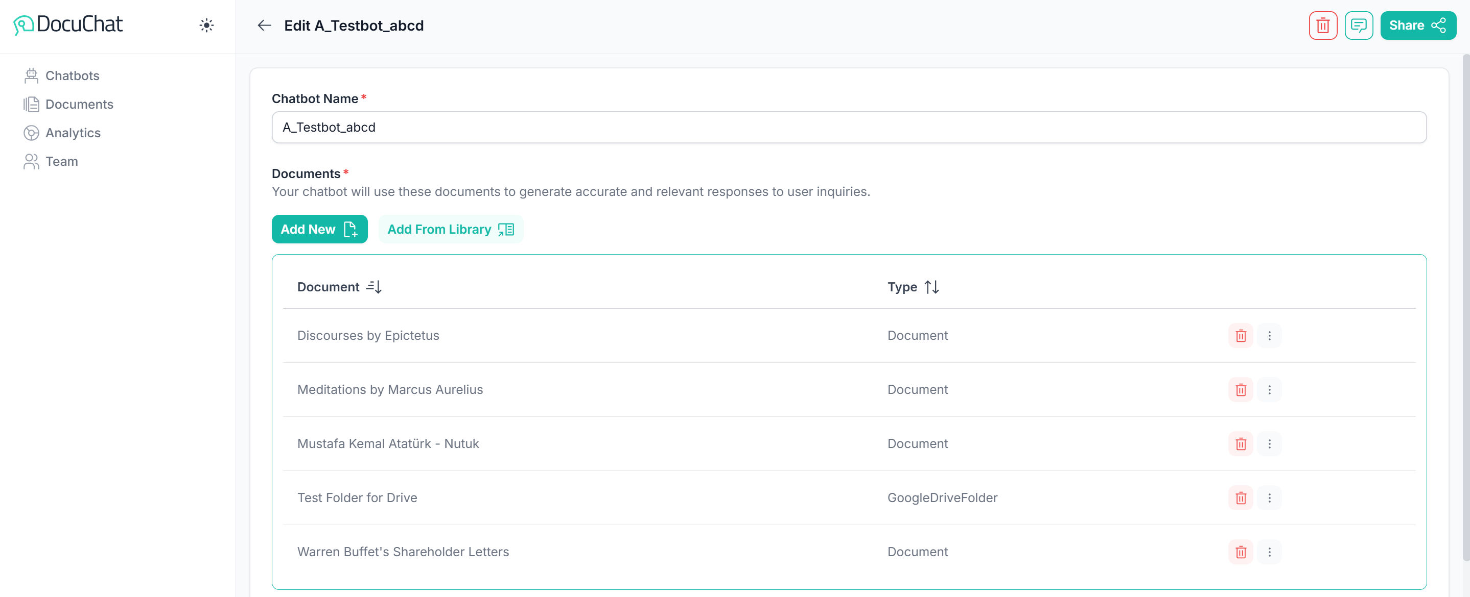 Screenshot 5 of DocuChat