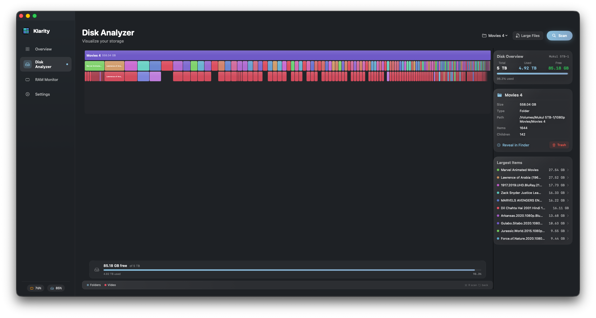Screenshot 4 of KlarityDisk