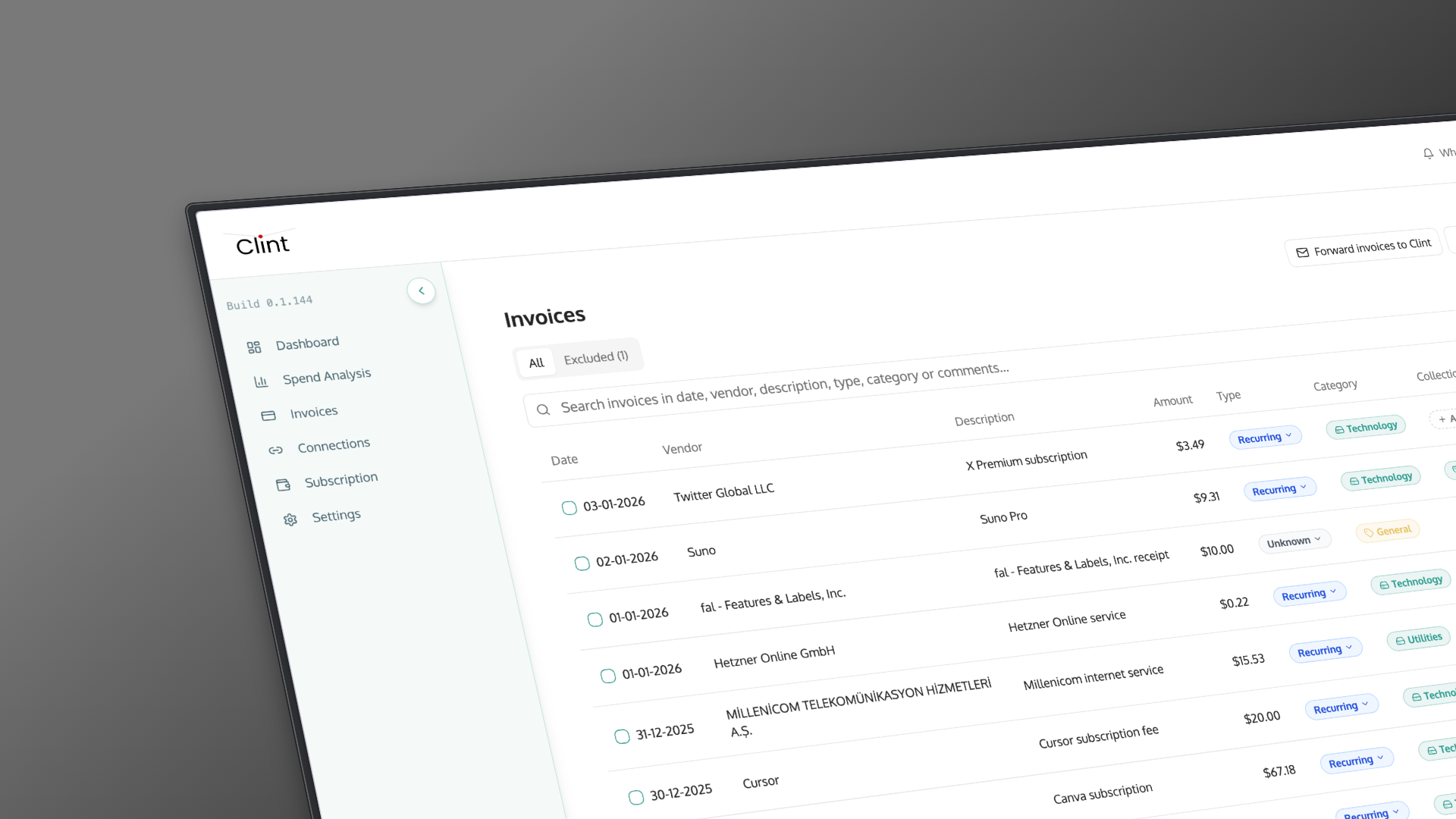 Screenshot 4 of Clint | Your Personal Expense Manager