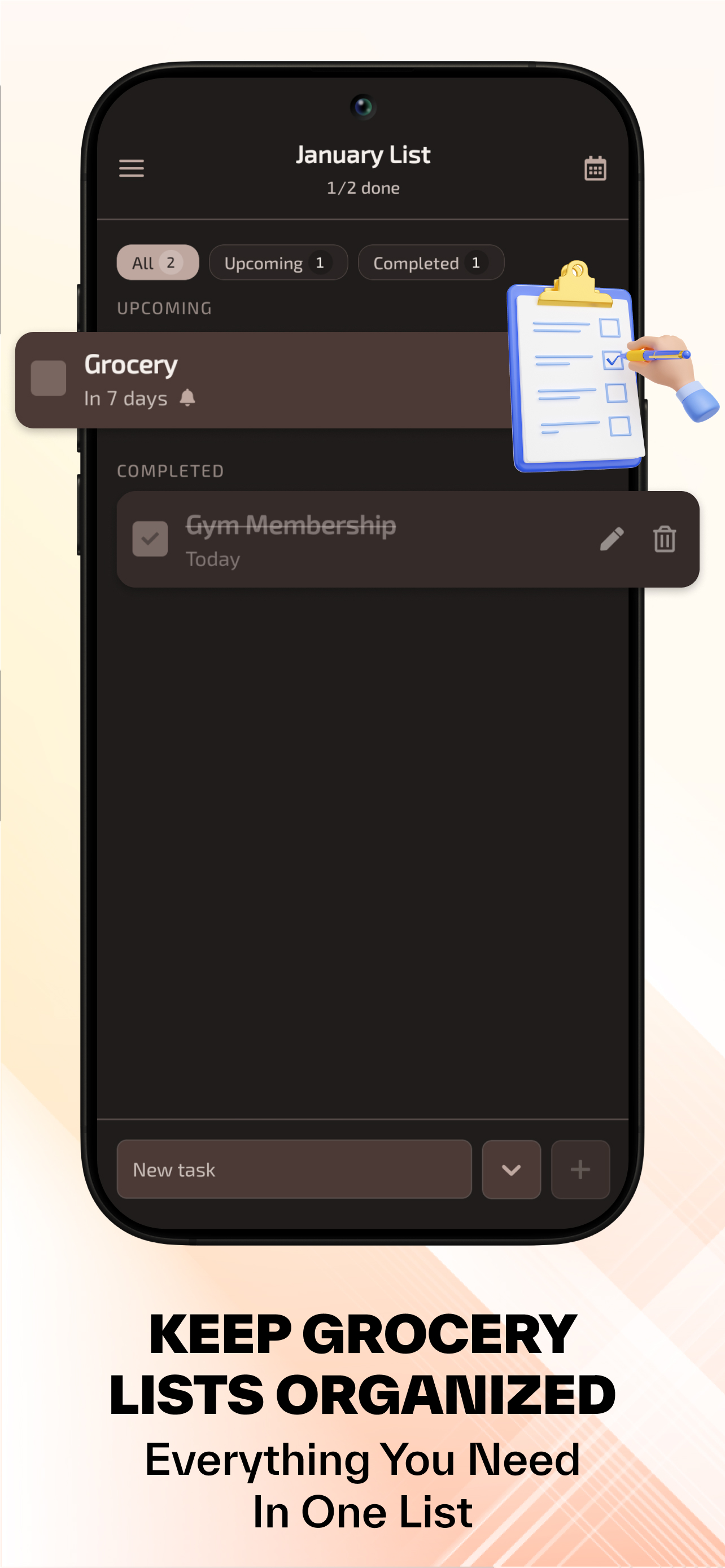 Screenshot 7 of QuickDone: Minimalistic To-Do List