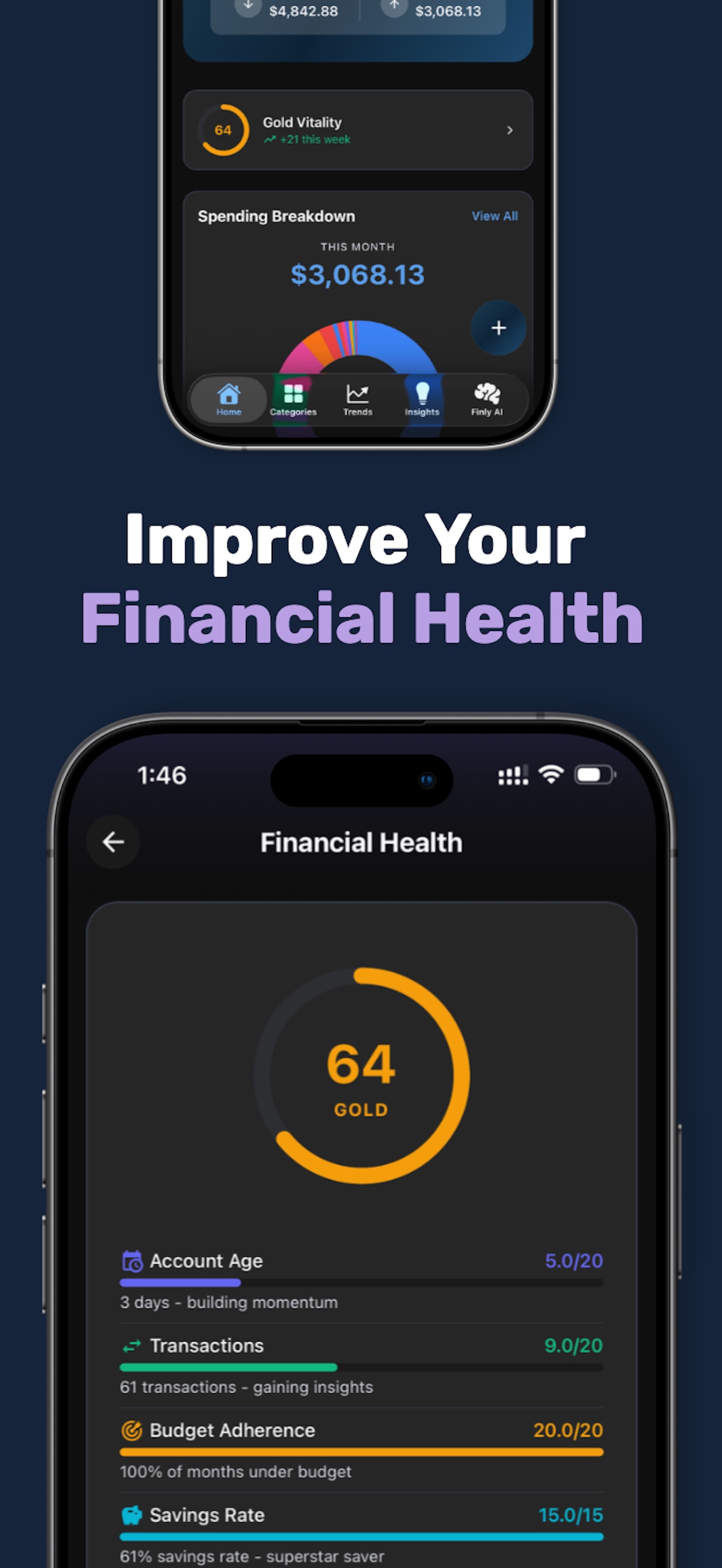 Screenshot 7 of Finly: Private Expense Tracker