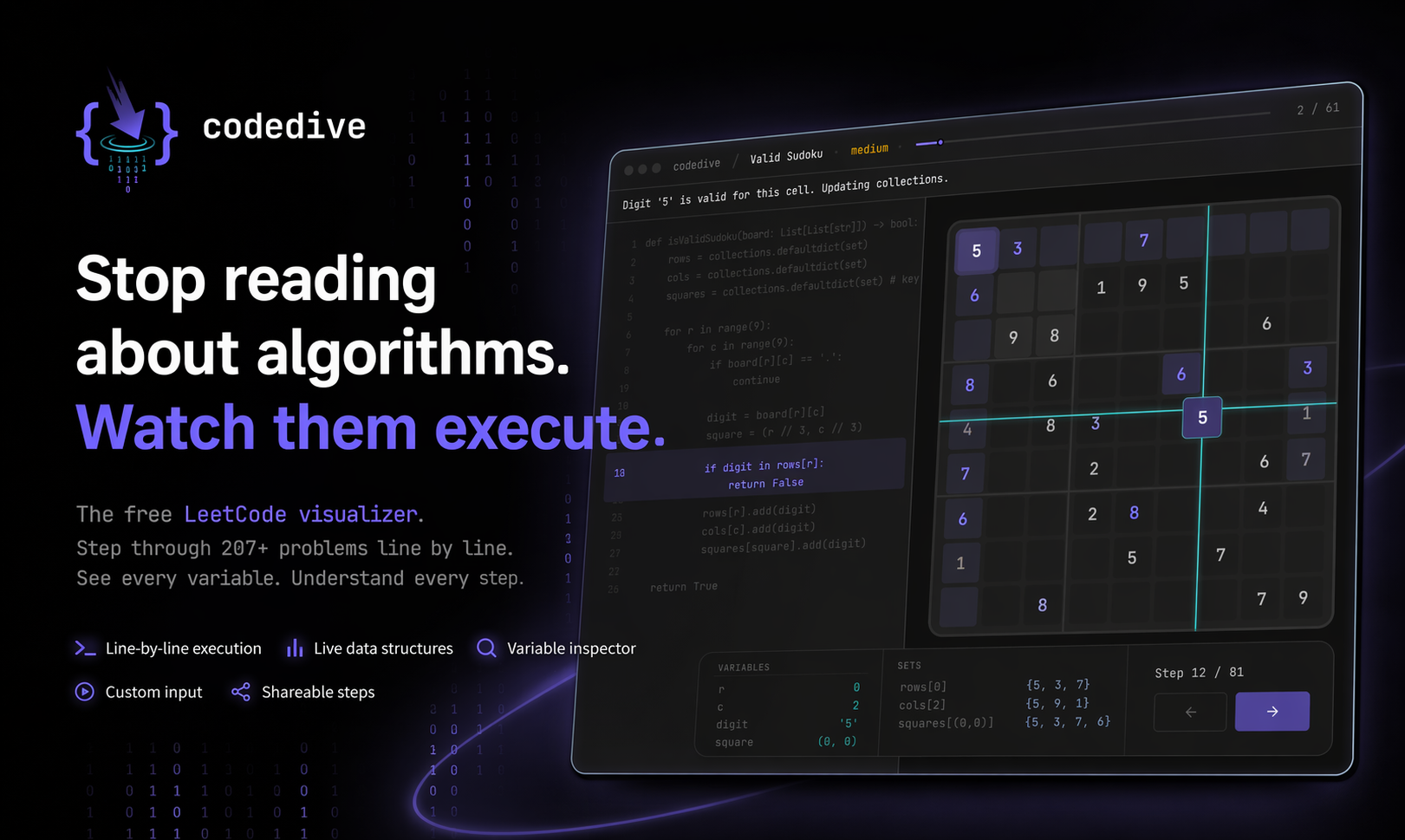 Screenshot 1 of codedive.in