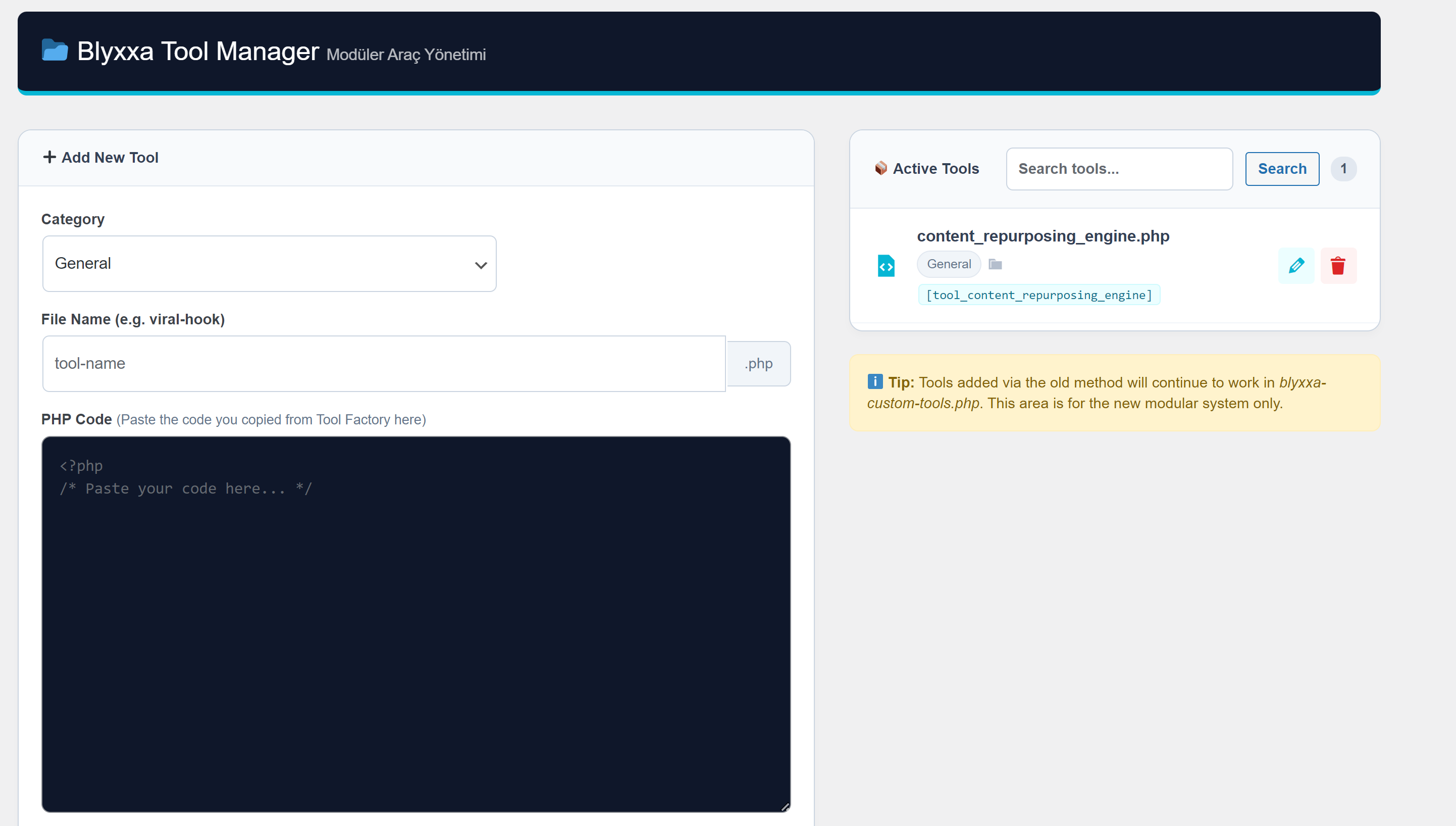 Screenshot 4 of Blyxxa SaaS Engine