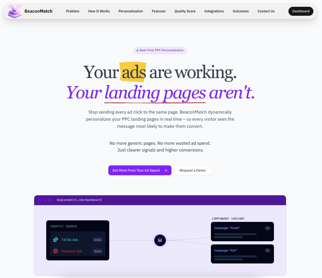 Screenshot 2 of BeaconMatch