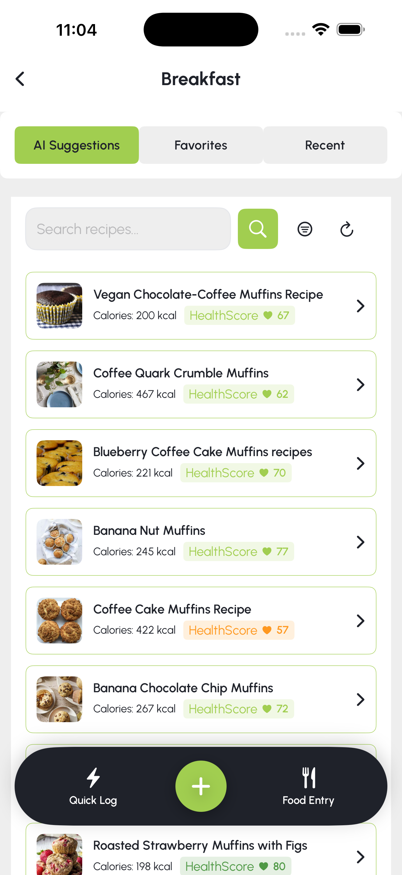 Screenshot 3 of Calorie Smart AI