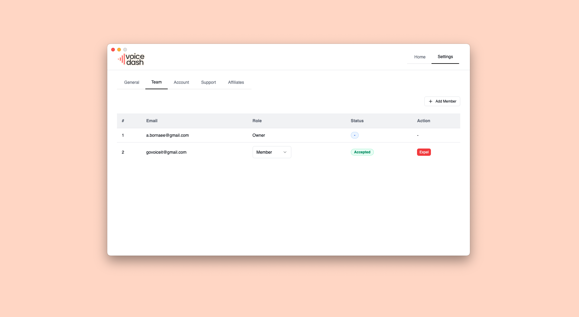 Screenshot 9 of VoiceDash