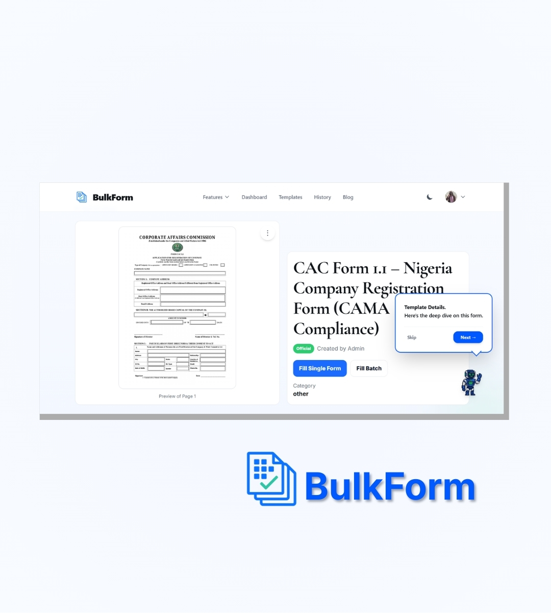 Screenshot 4 of BulkForm