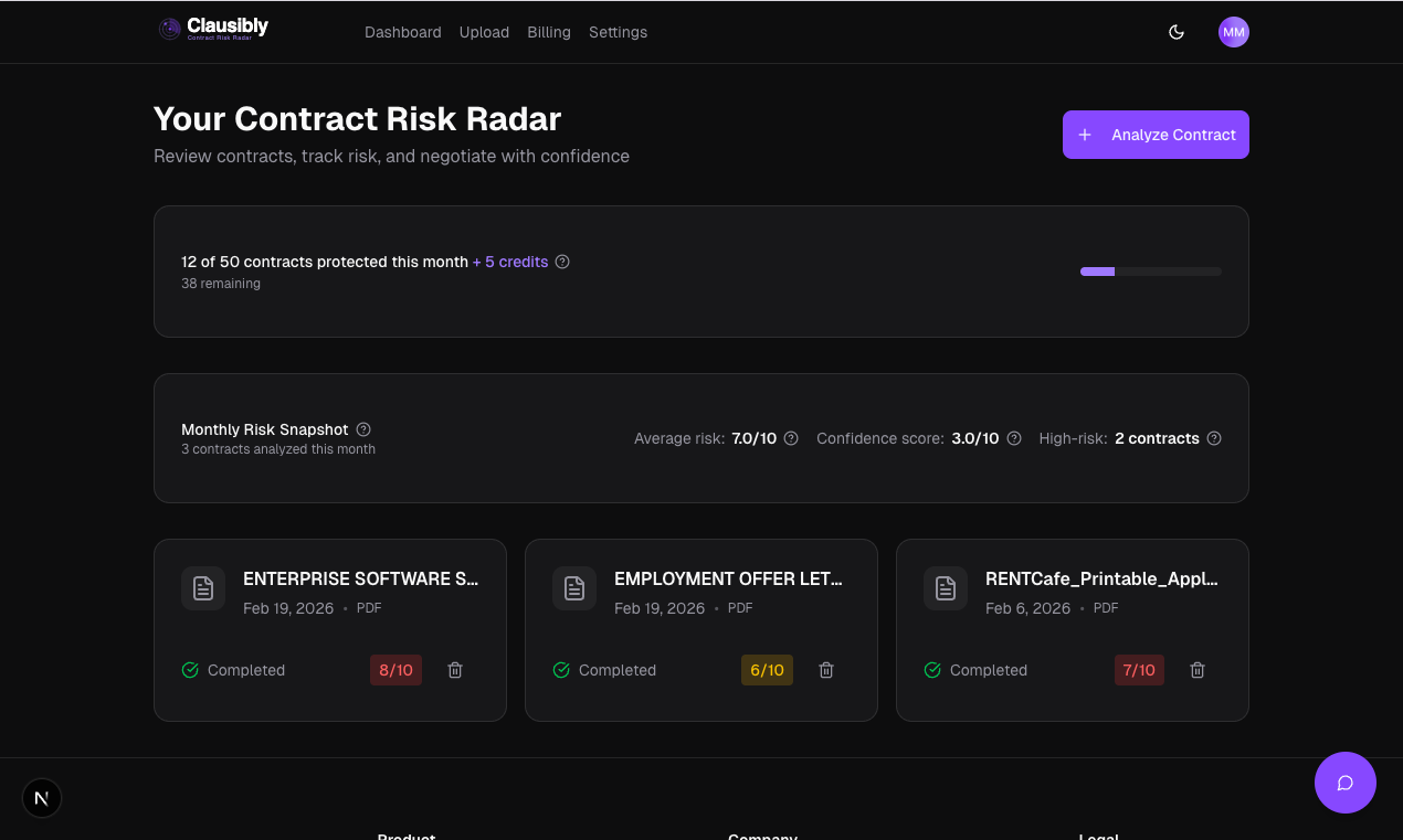 Screenshot 3 of Clausibly