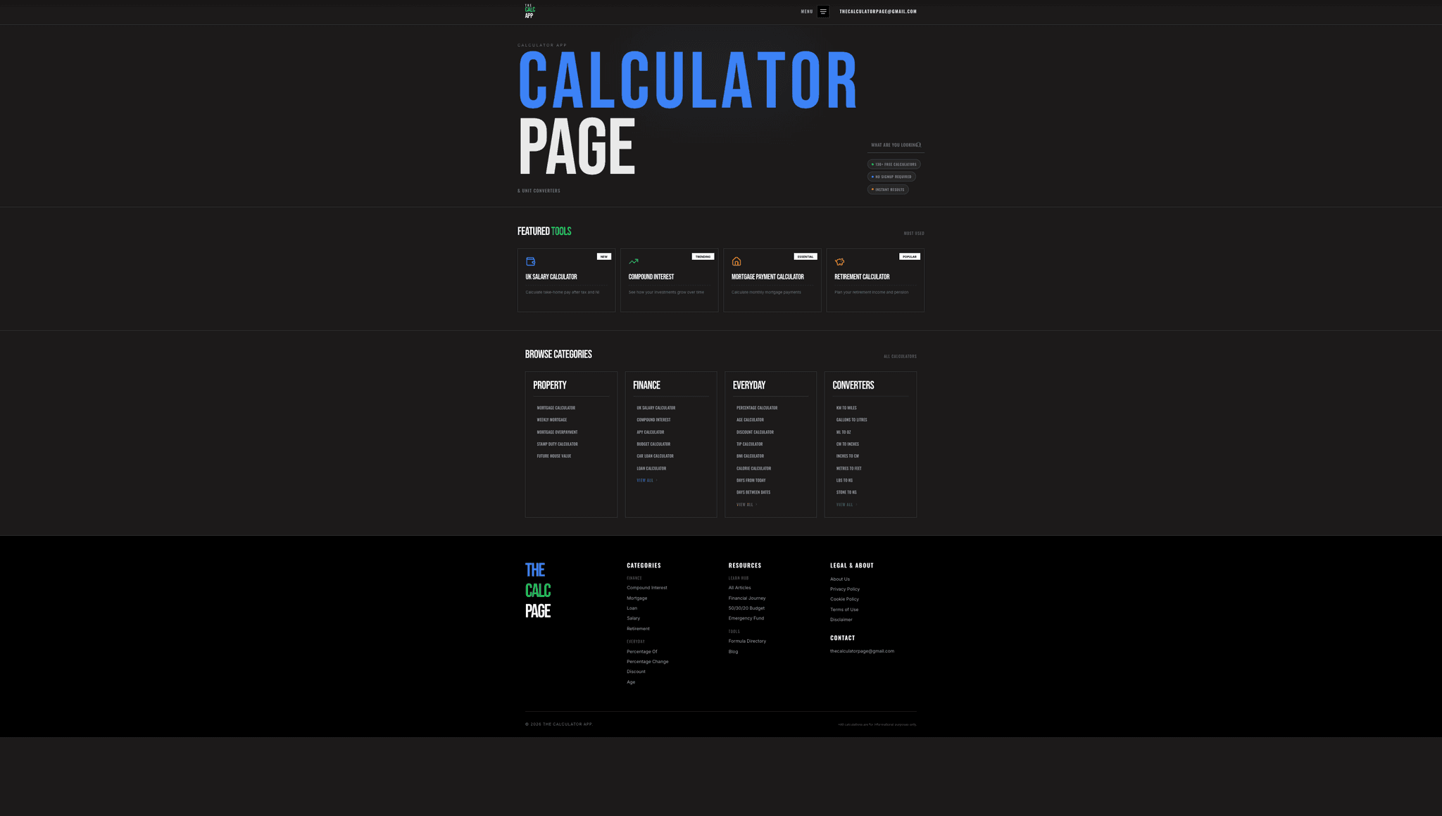 Screenshot 2 of The Calculator App