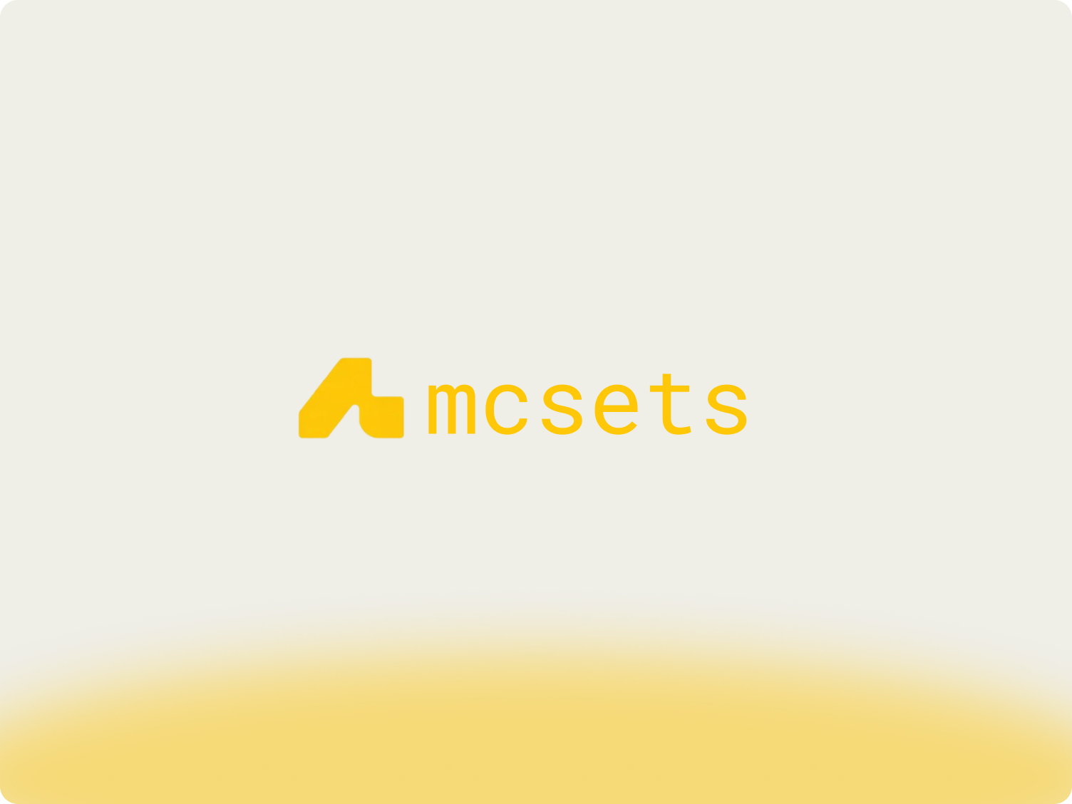 Screenshot 1 of MCSets