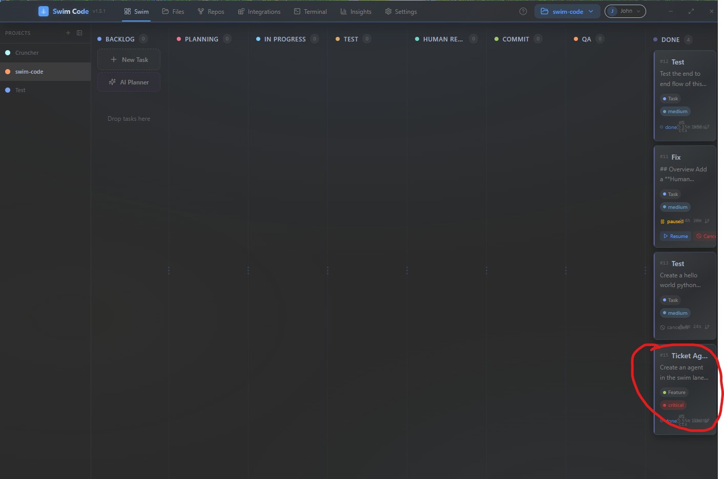 Screenshot 2 of Swim Code Ai 