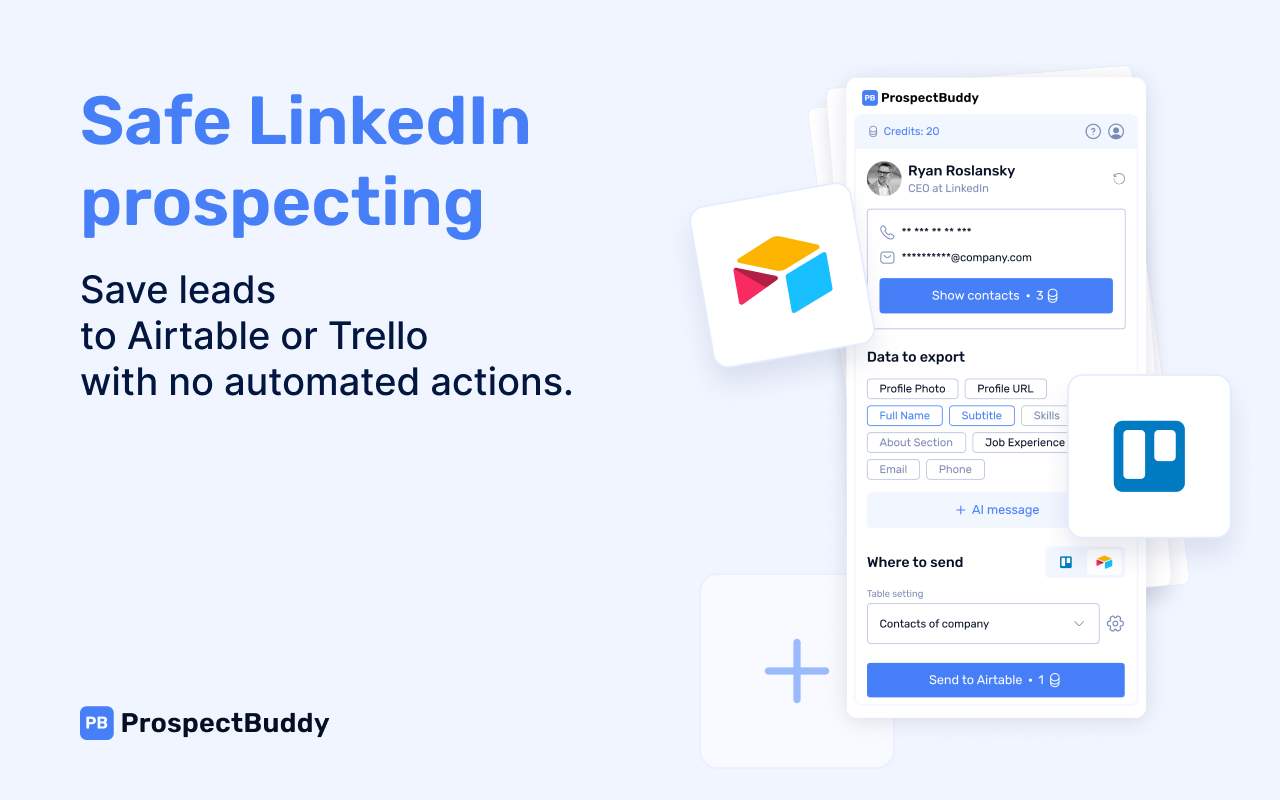 Screenshot 1 of ProspectBuddy