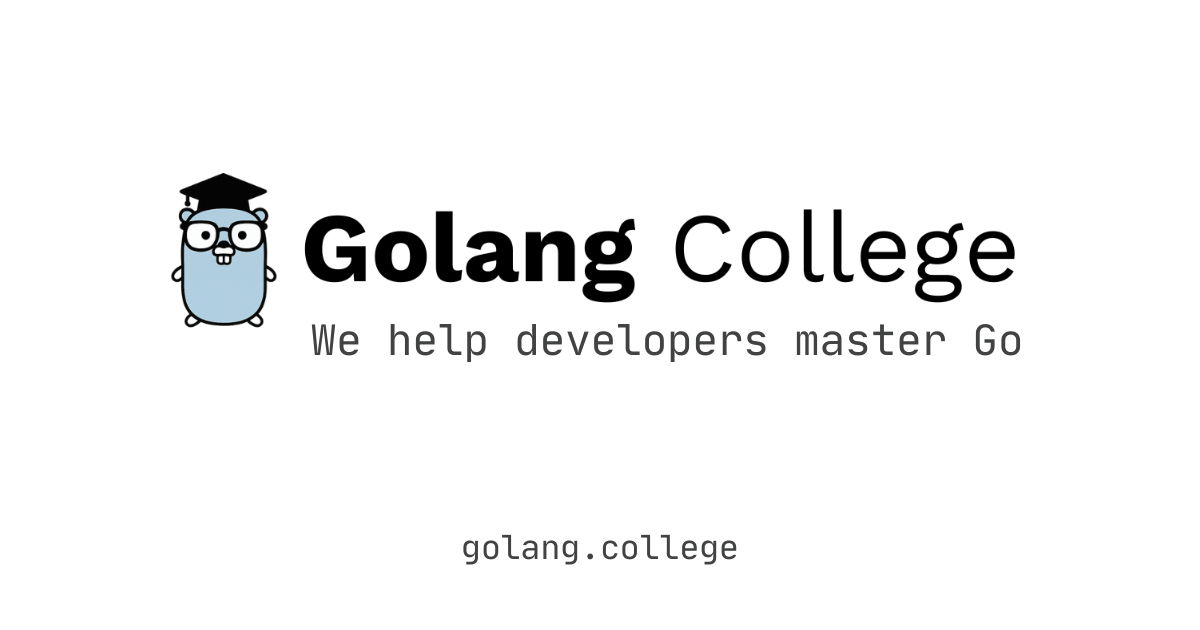 Screenshot 1 of Golang College