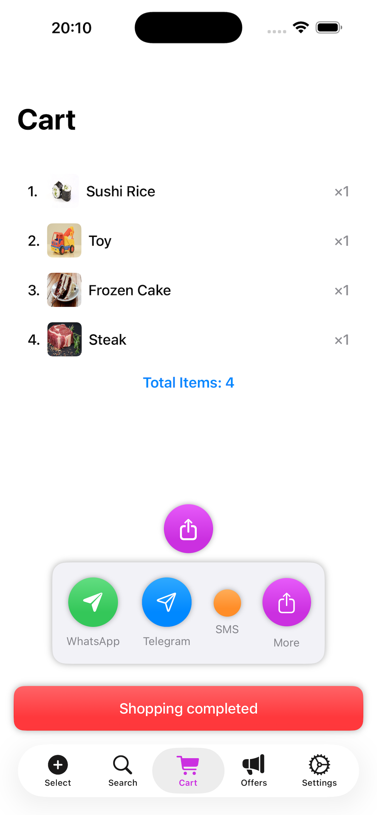Screenshot 4 of TrolleyApplication