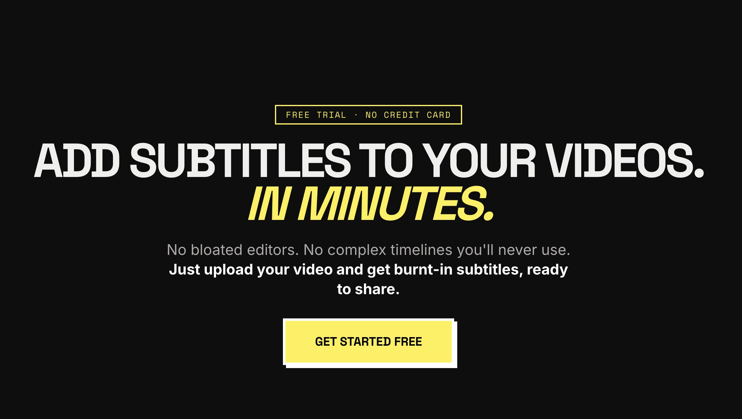 Screenshot 1 of Autosubbed