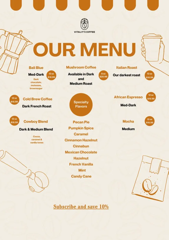 Screenshot 2 of Vitality Coffee