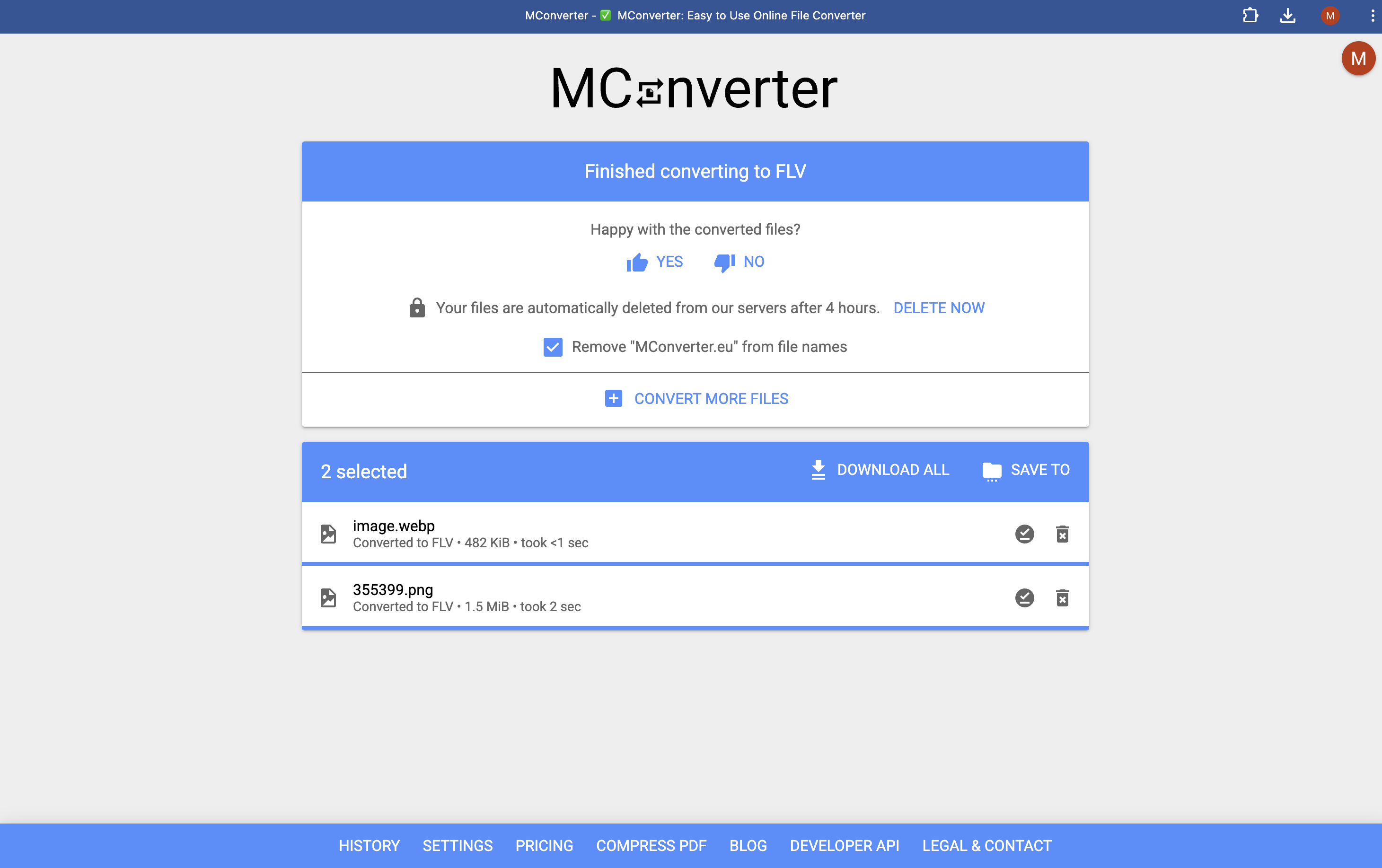 Screenshot 4 of MConverter: Convert Files & Compress PDF