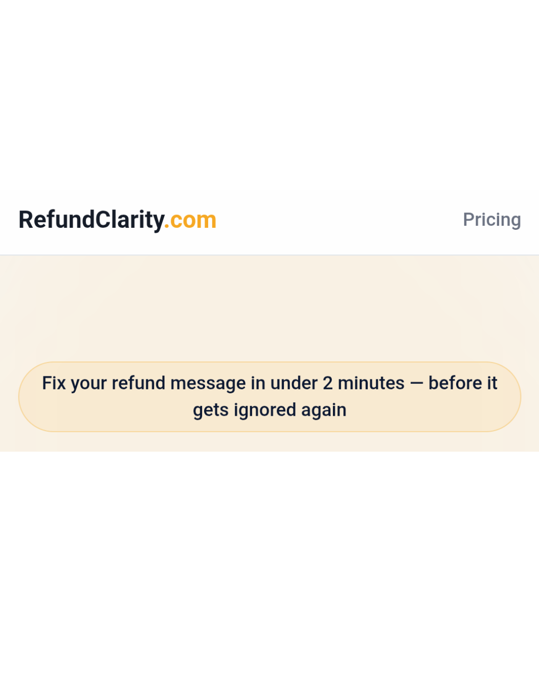 Screenshot 3 of RefundClarity