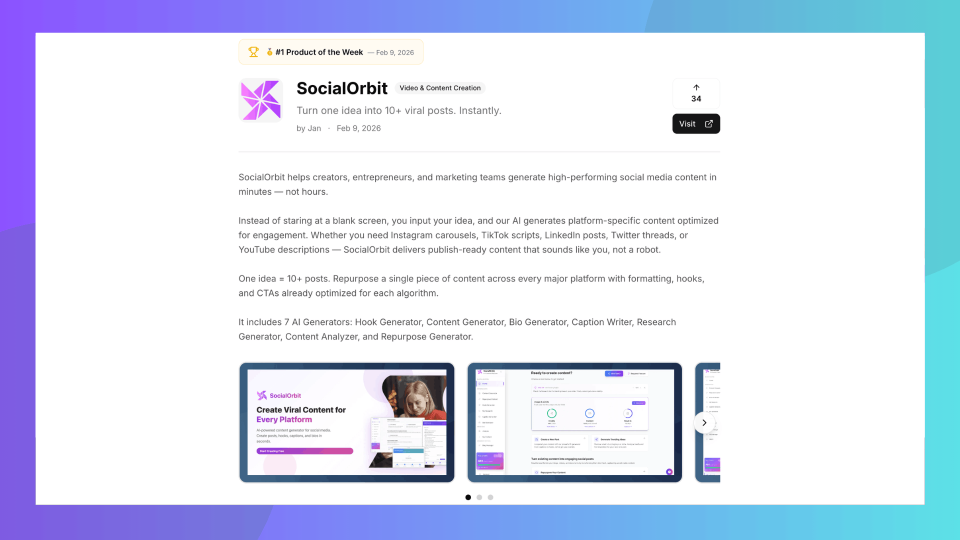 Screenshot 3 of WeekHack