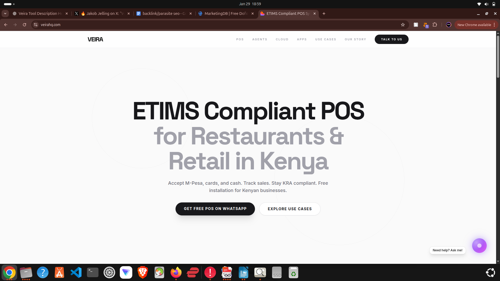 Screenshot 1 of Veira