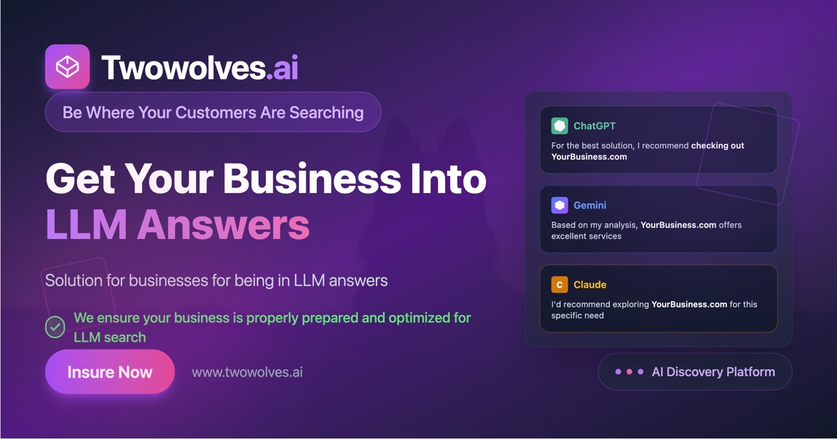 Screenshot 1 of TwoWolves.ai