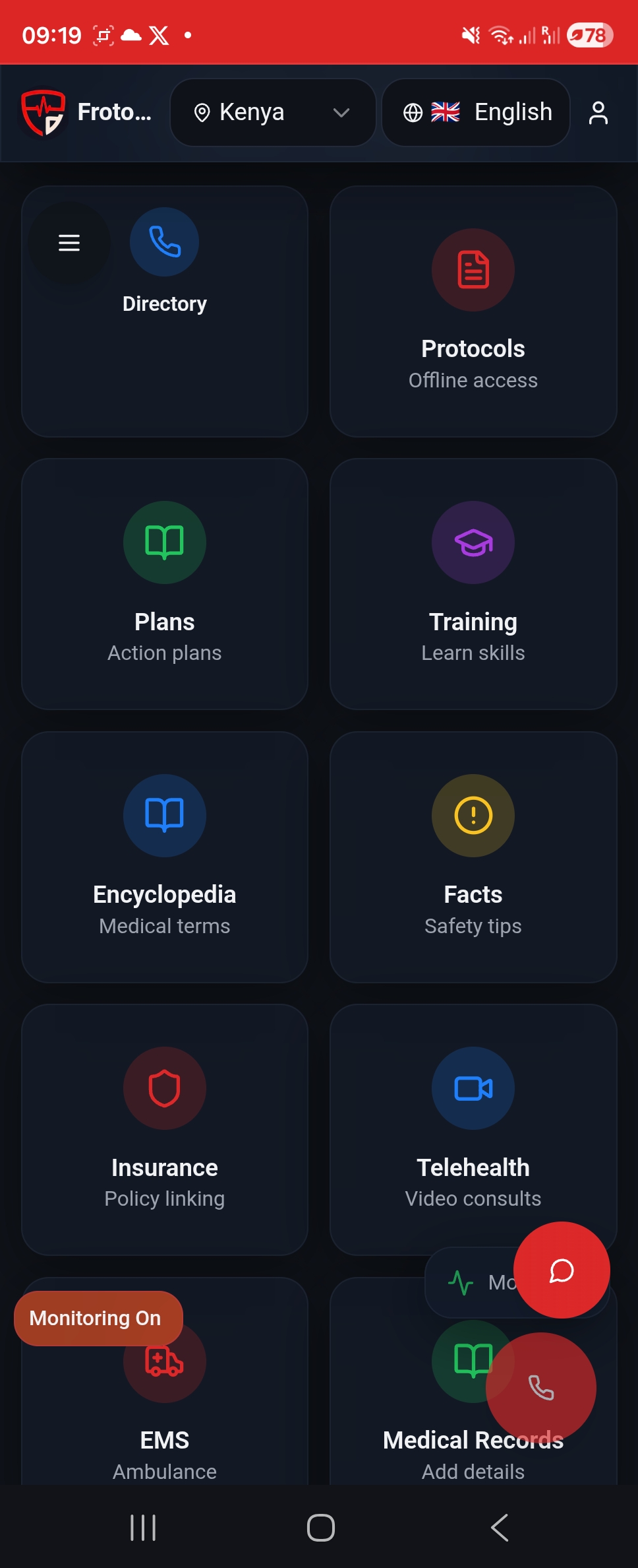 Screenshot 2 of Frotomica - Emergency Response & Safety