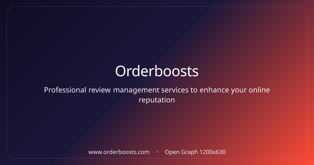 Screenshot 1 of Orderboosts