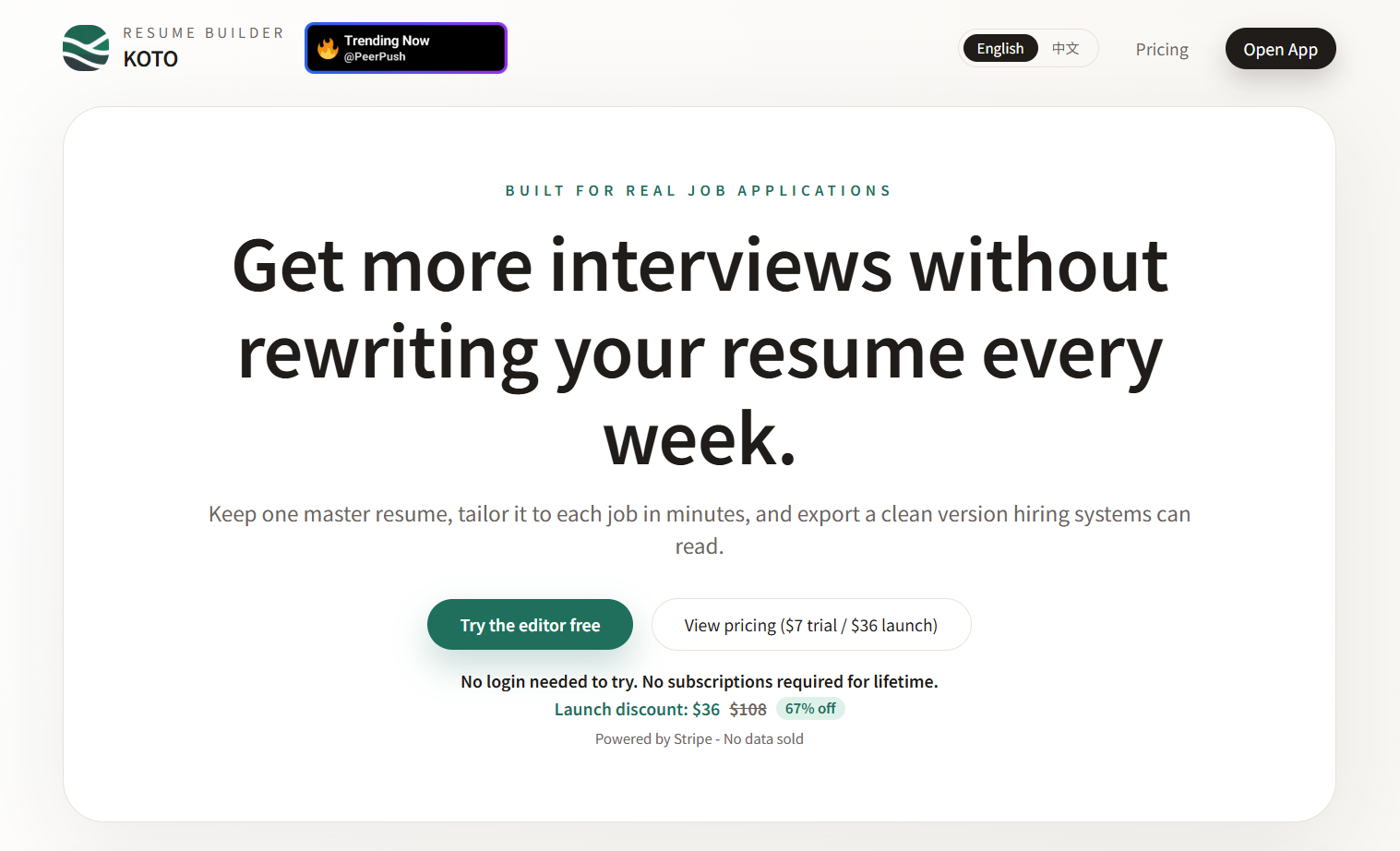 Screenshot 1 of KOTO