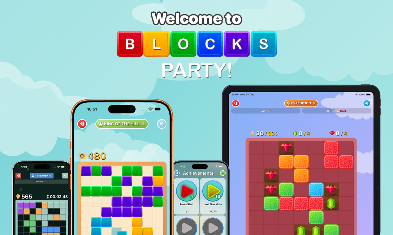 Screenshot 1 of Blocks Party!
