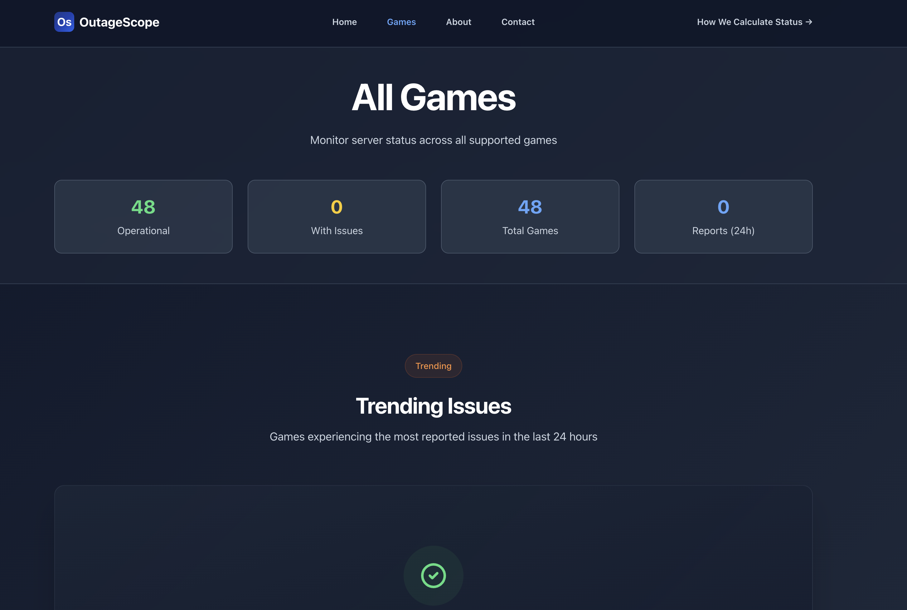 Screenshot 2 of OutageScope