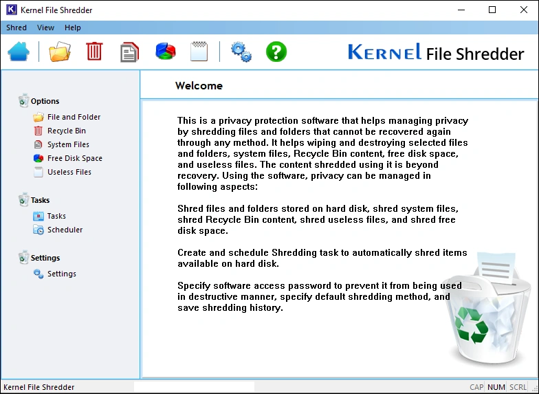 Screenshot 3 of Kernel File Shredder