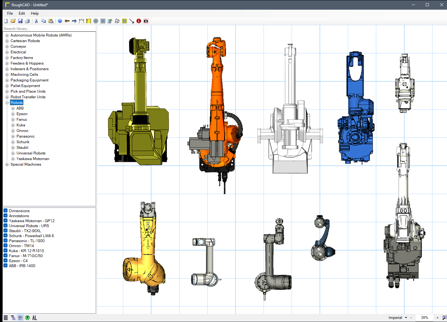 Screenshot 2 of RoughCAD
