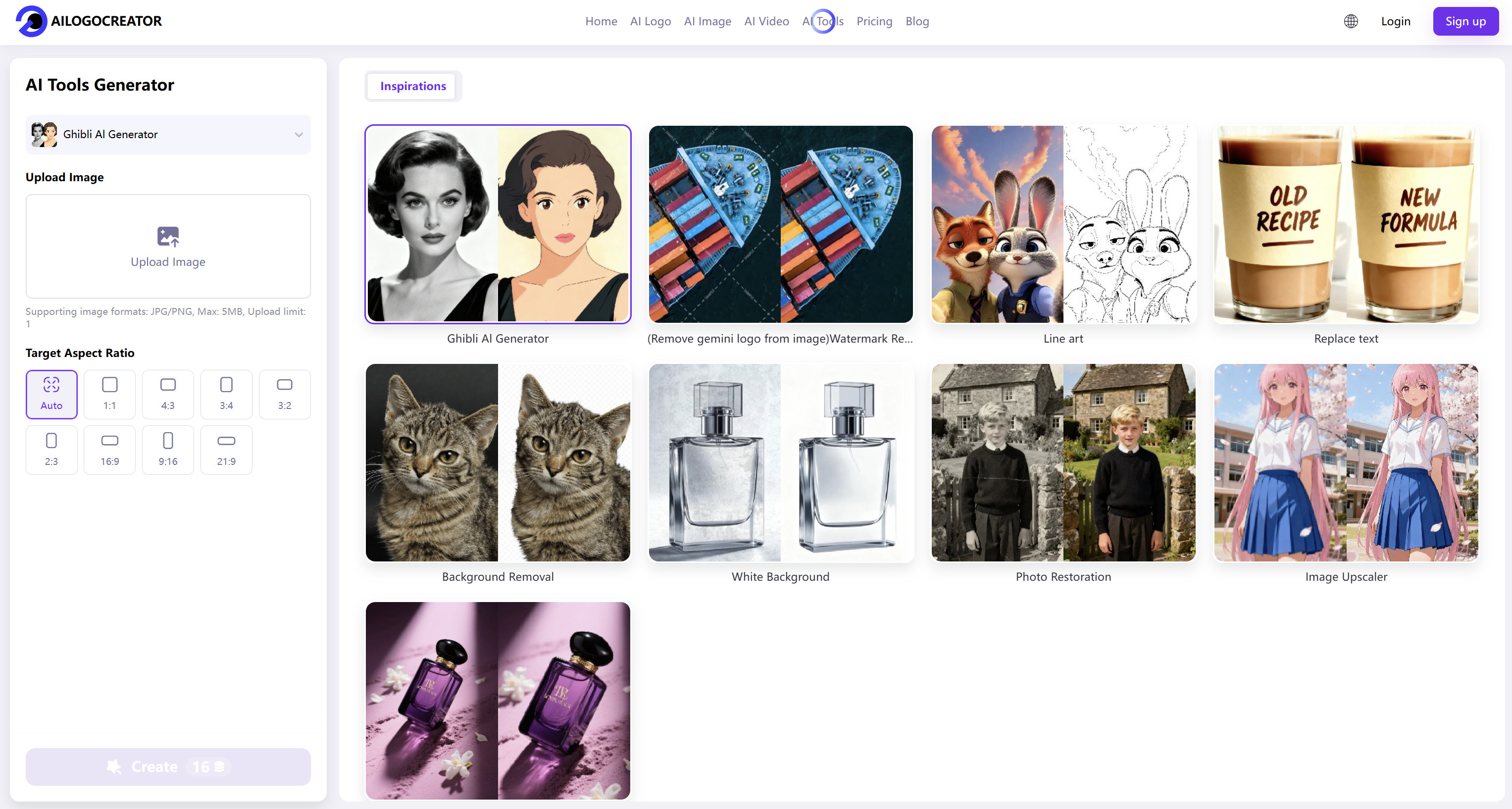 Screenshot 2 of AIlogocreator