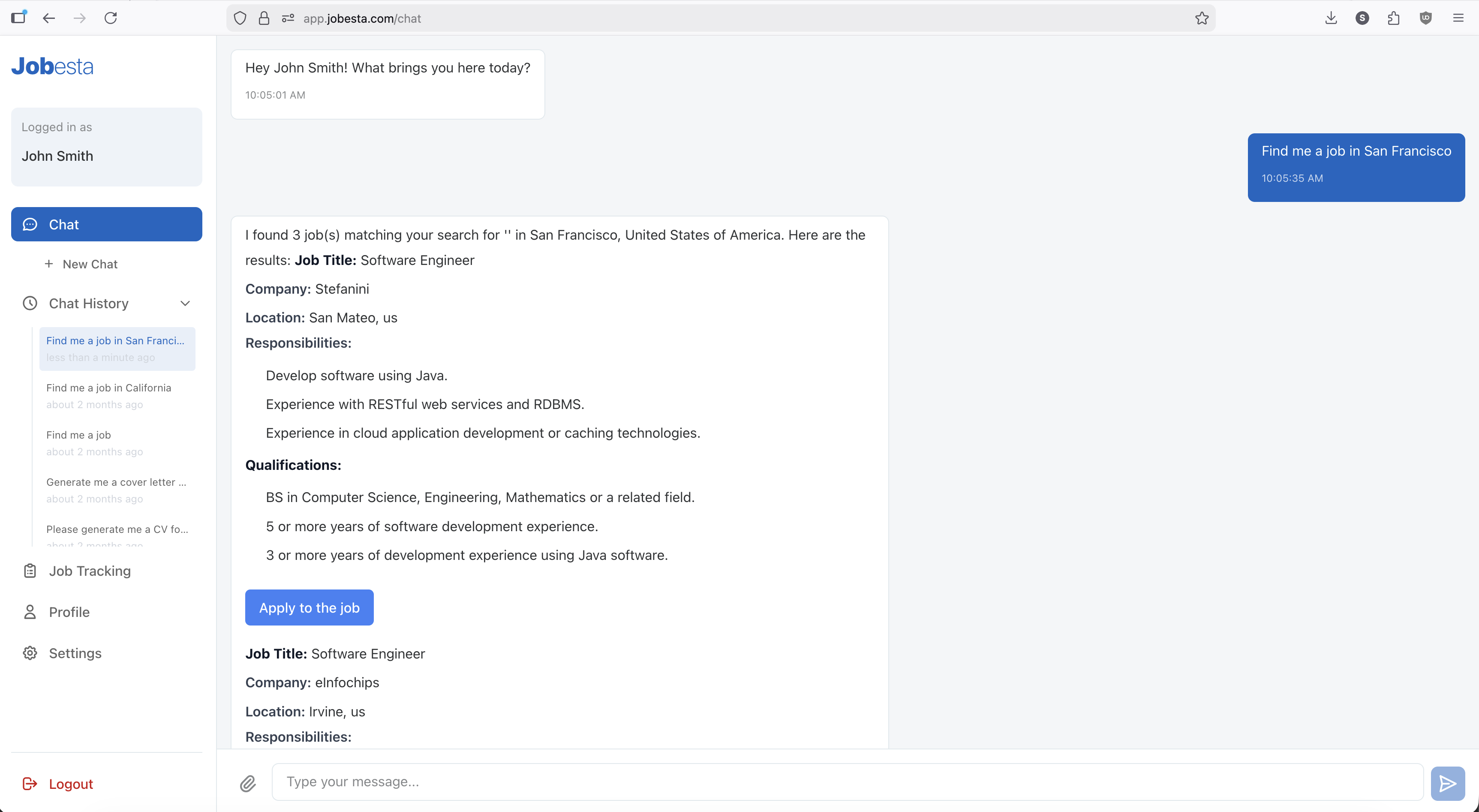 Screenshot 5 of Jobesta