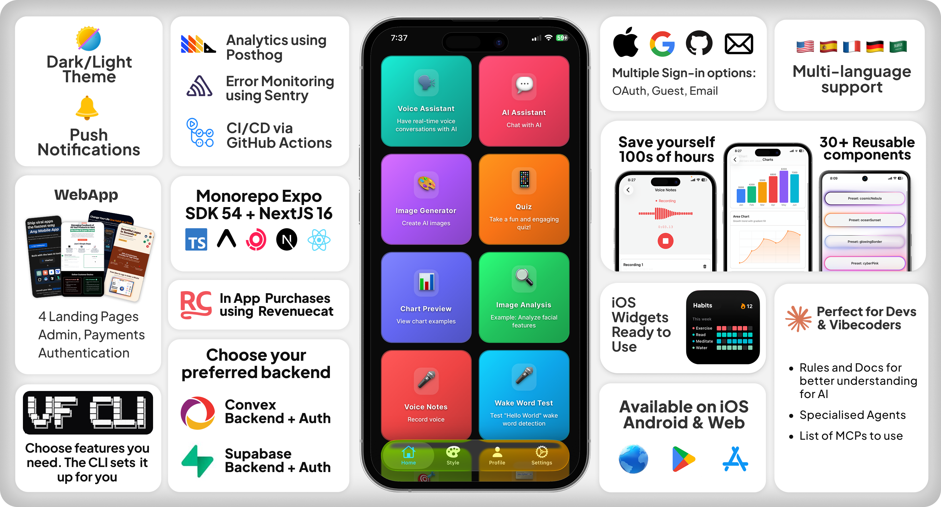 Screenshot 1 of VibeFast - Build Your SaaS or App Today!